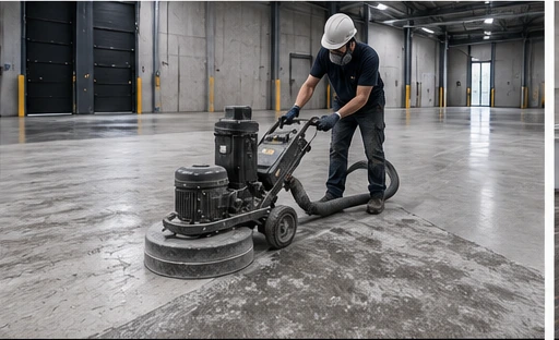 Surface preparation before protective coating application
