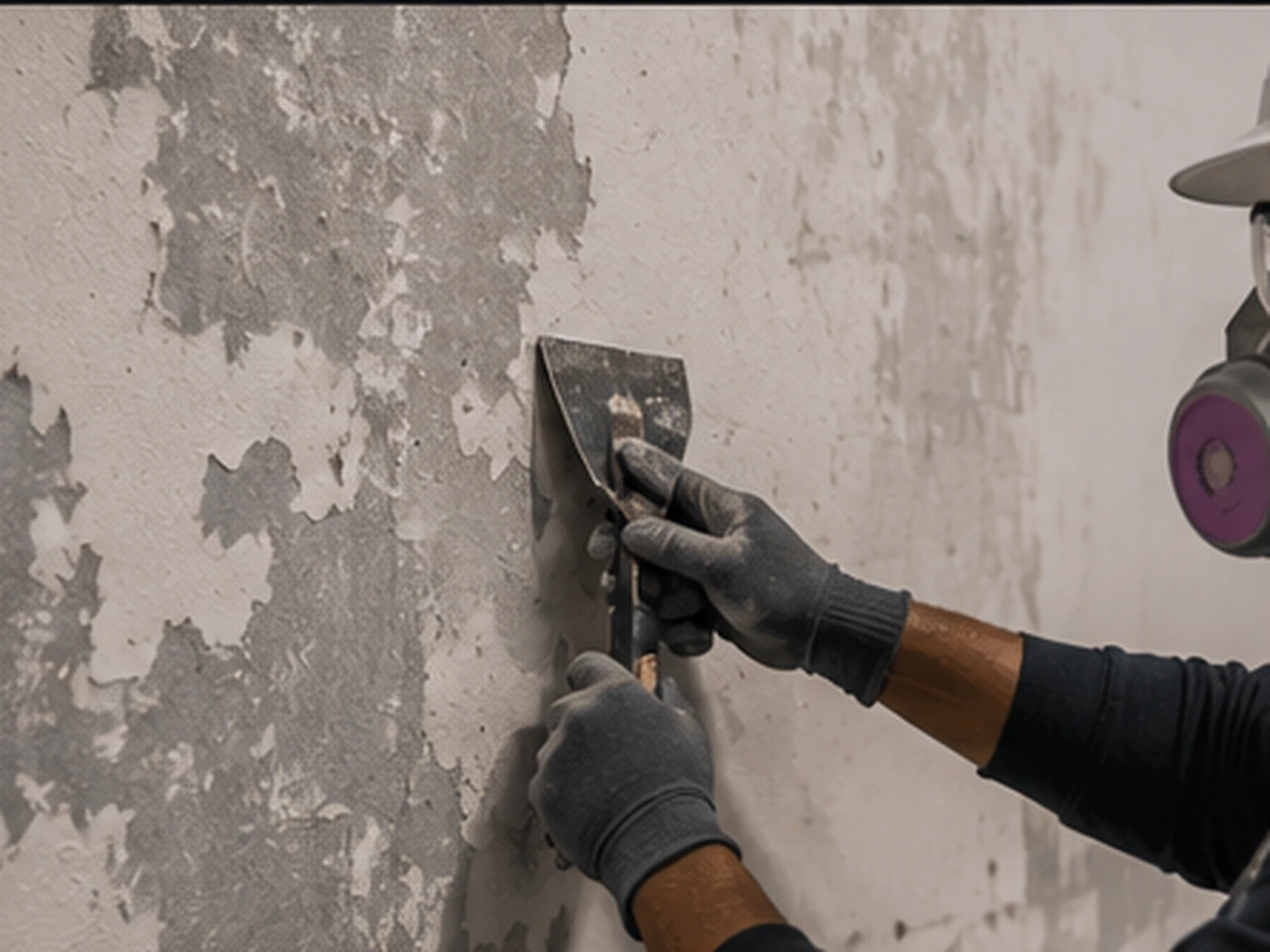 Surface preparation before industrial painting