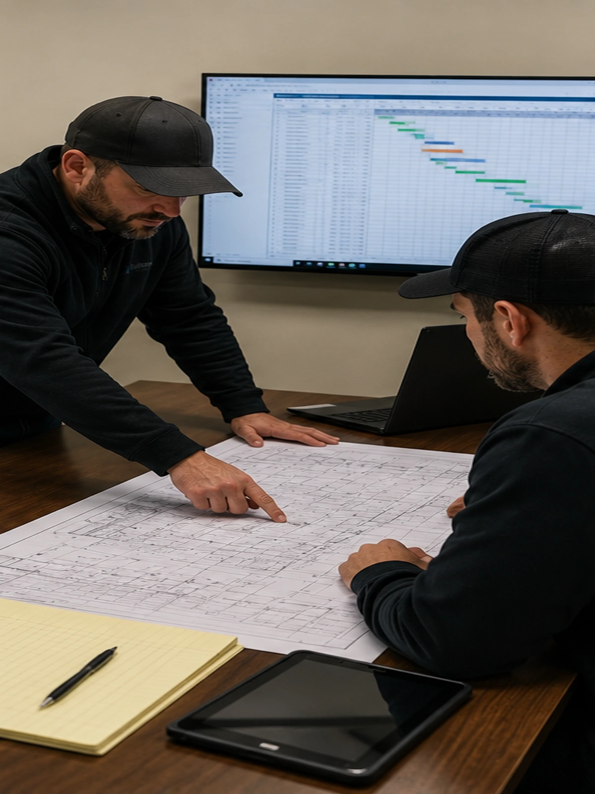 Commercial and industrial project coordination